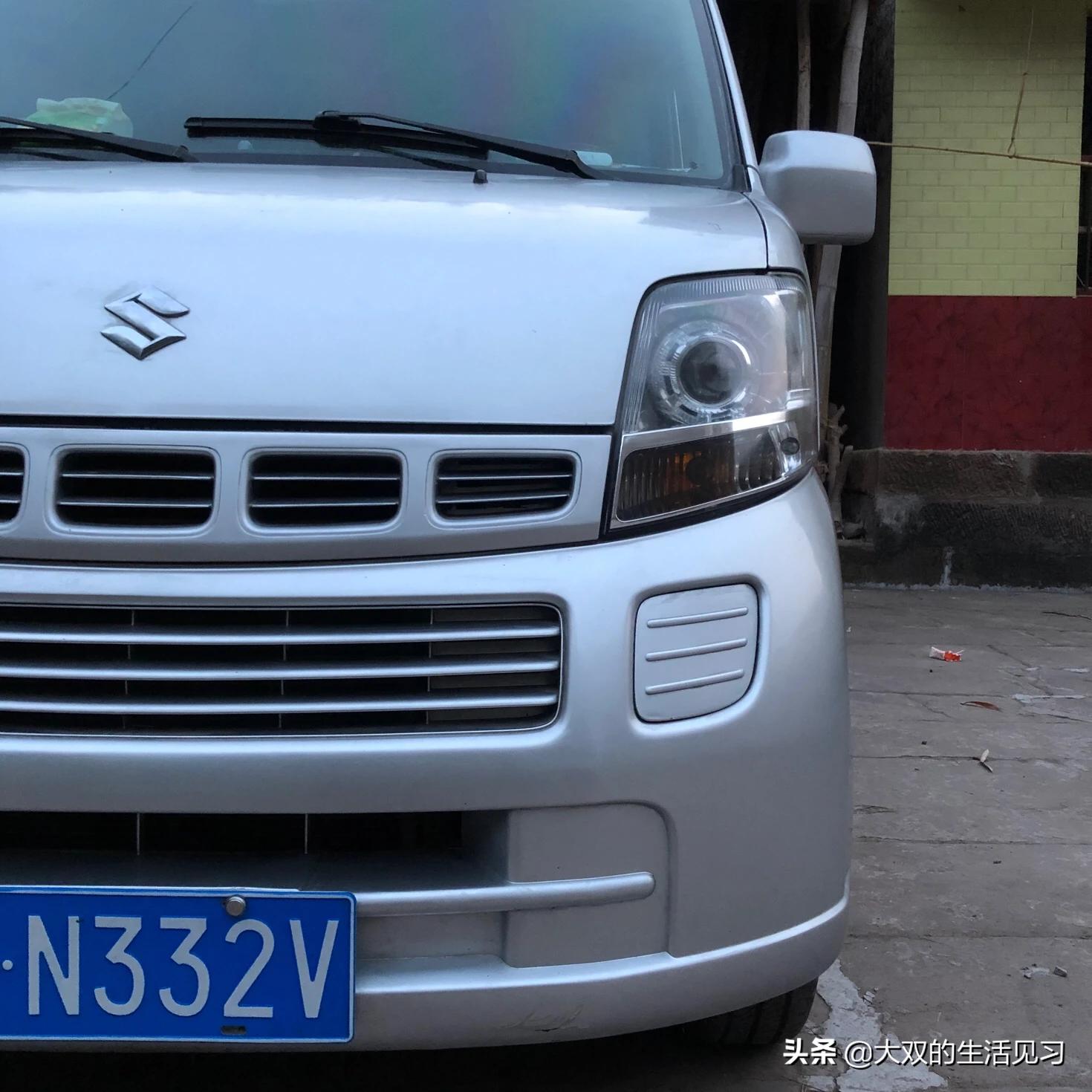 浪迪铃木面包车价格,铃木浪迪面包车车身一边高一边低