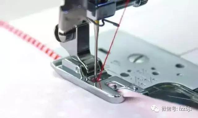 服装专业卷边手势技巧,锁边压脚神器防卷边