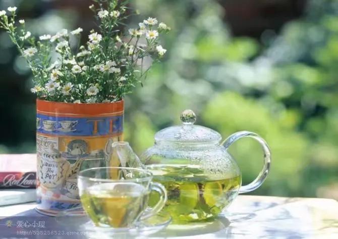 品一杯龙井赏一方景色,品一壶淡香茗茶