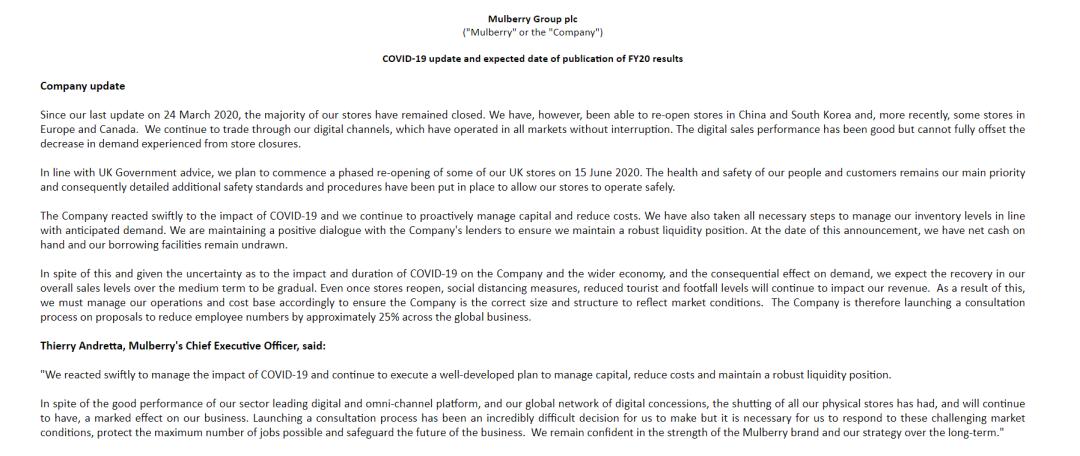 速报|比音勒芬入股UR；歌力思搭建直播团队；直播带货有新规；