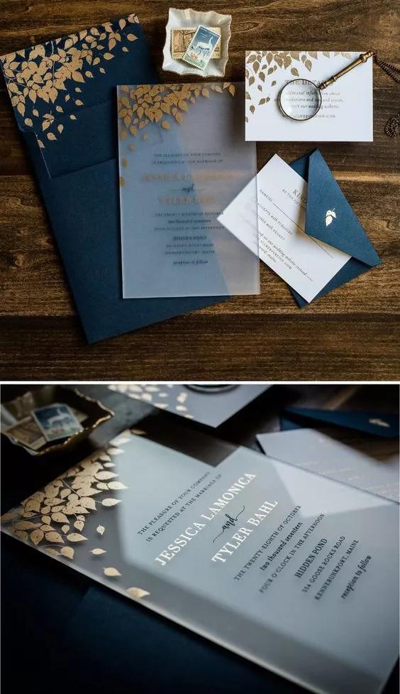 低调订婚宴布置摆件全套,别出心裁婚礼请柬