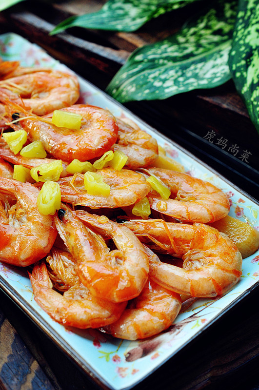 过年煮完的大虾怎么样摆盘最好看,大虾年夜饭摆盘好看又好吃的菜谱