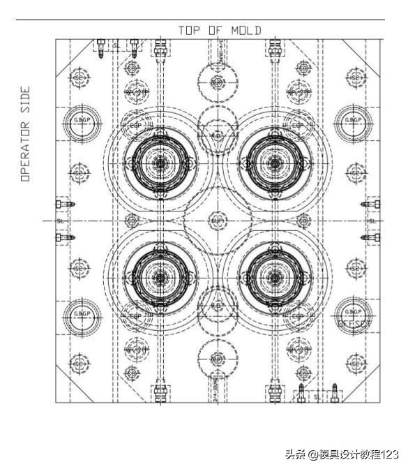 瓶盖螺纹模具设计,防盗环瓶盖模具设计