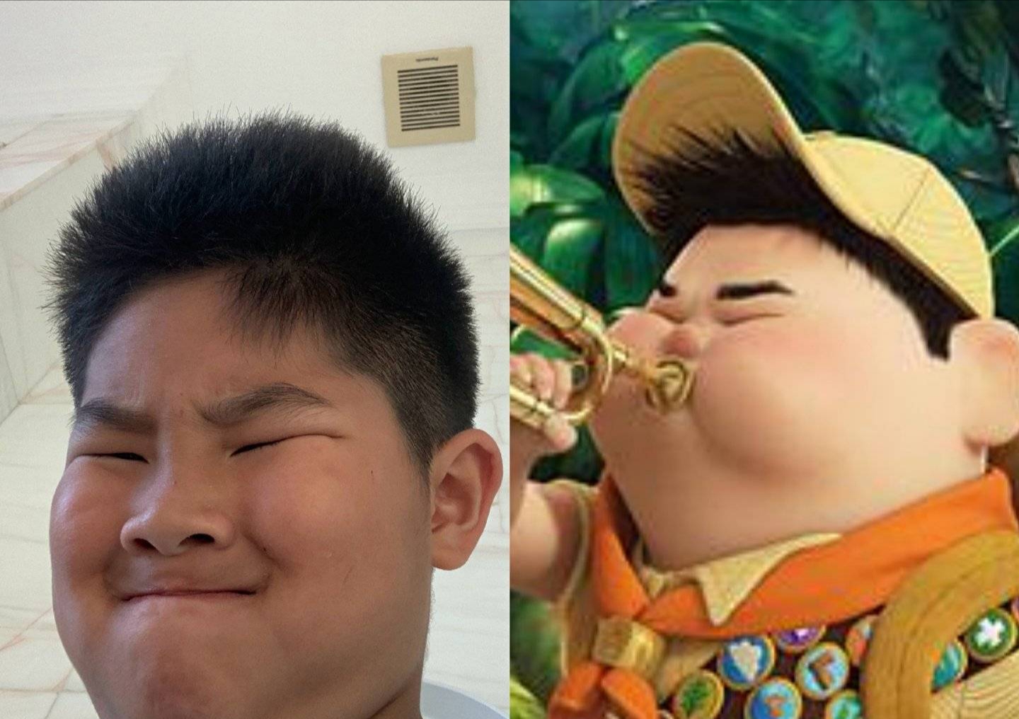 吴京儿子强势上镜,吴京演艺圈儿子