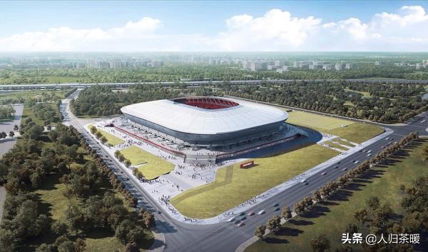 中国专业足球场超燃氛围,中国新式足球场