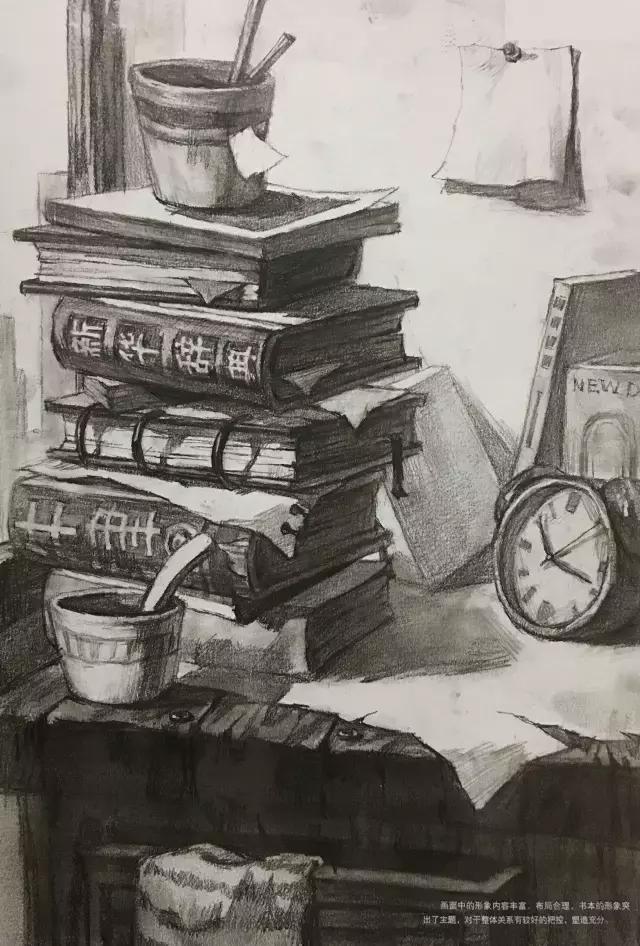 清华美院素描高分卷怎么画,清华美院高考素描