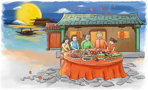 千里共婵娟整句话,中秋庆团圆明月千里共婵娟