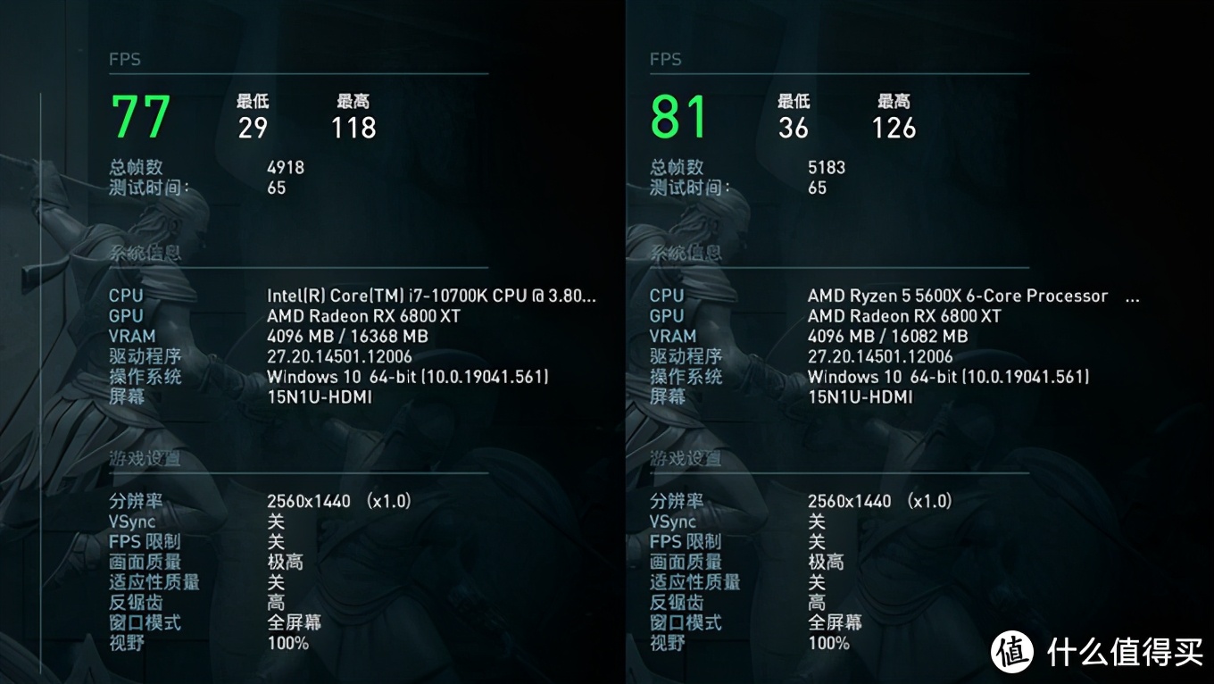 真就6打8下克上？5600X大战10700K游戏实测对比