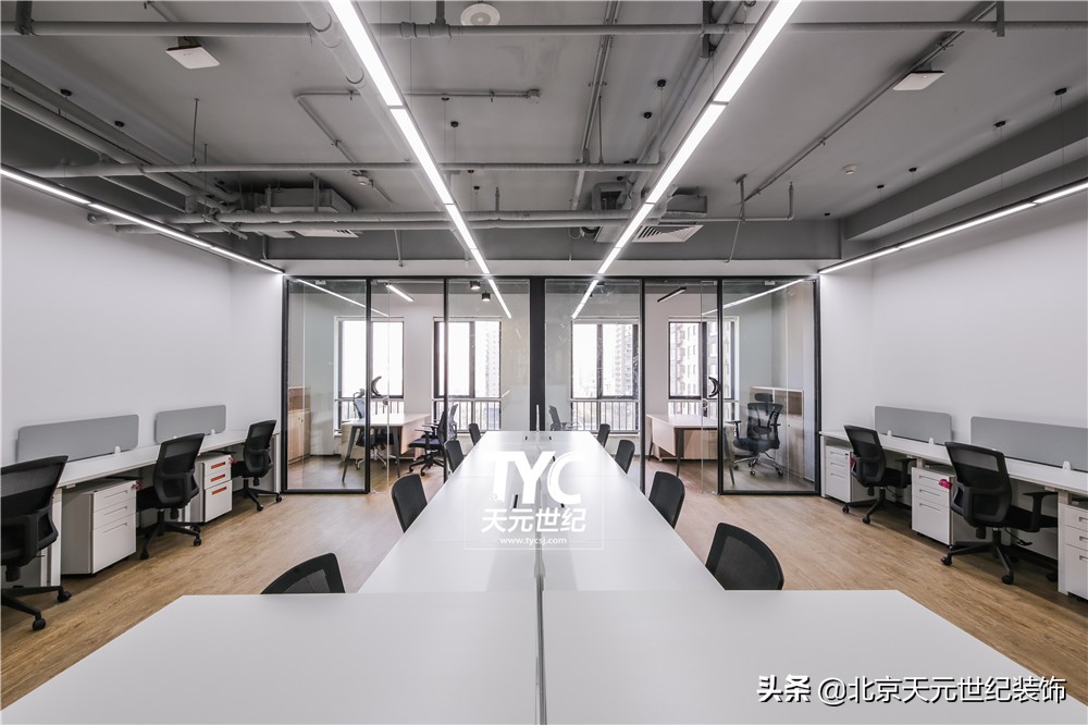 海淀国际化办公室装修设计案例,宝山创意办公室装修设计案例