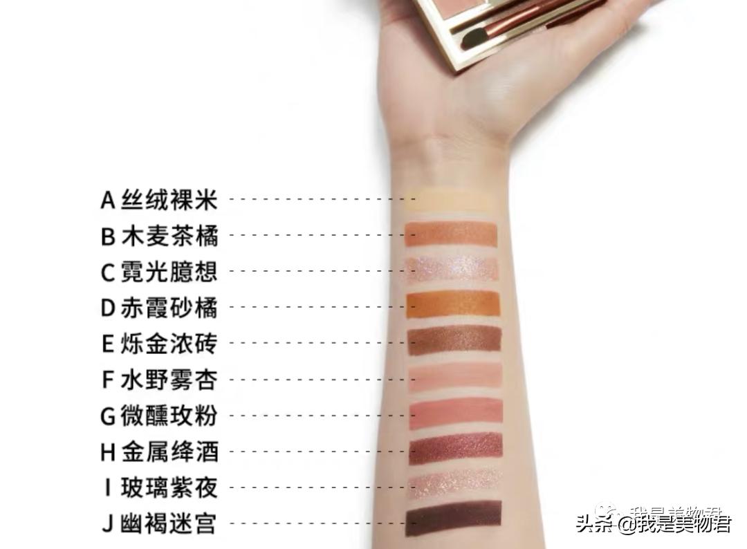 各个年代国货眼影盘,国货眼影一体盘老品牌