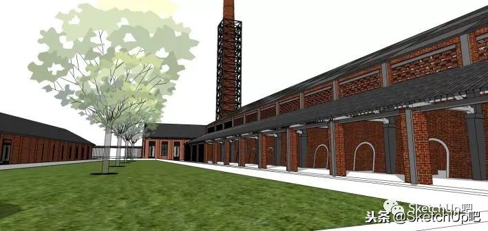 su建模有多真实,su建模时光隧道