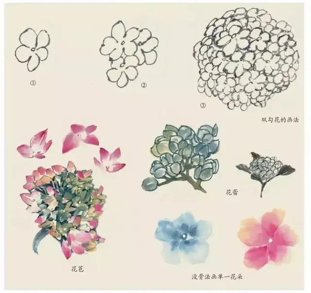 画国画不会画素描,画国画不会山石皴法