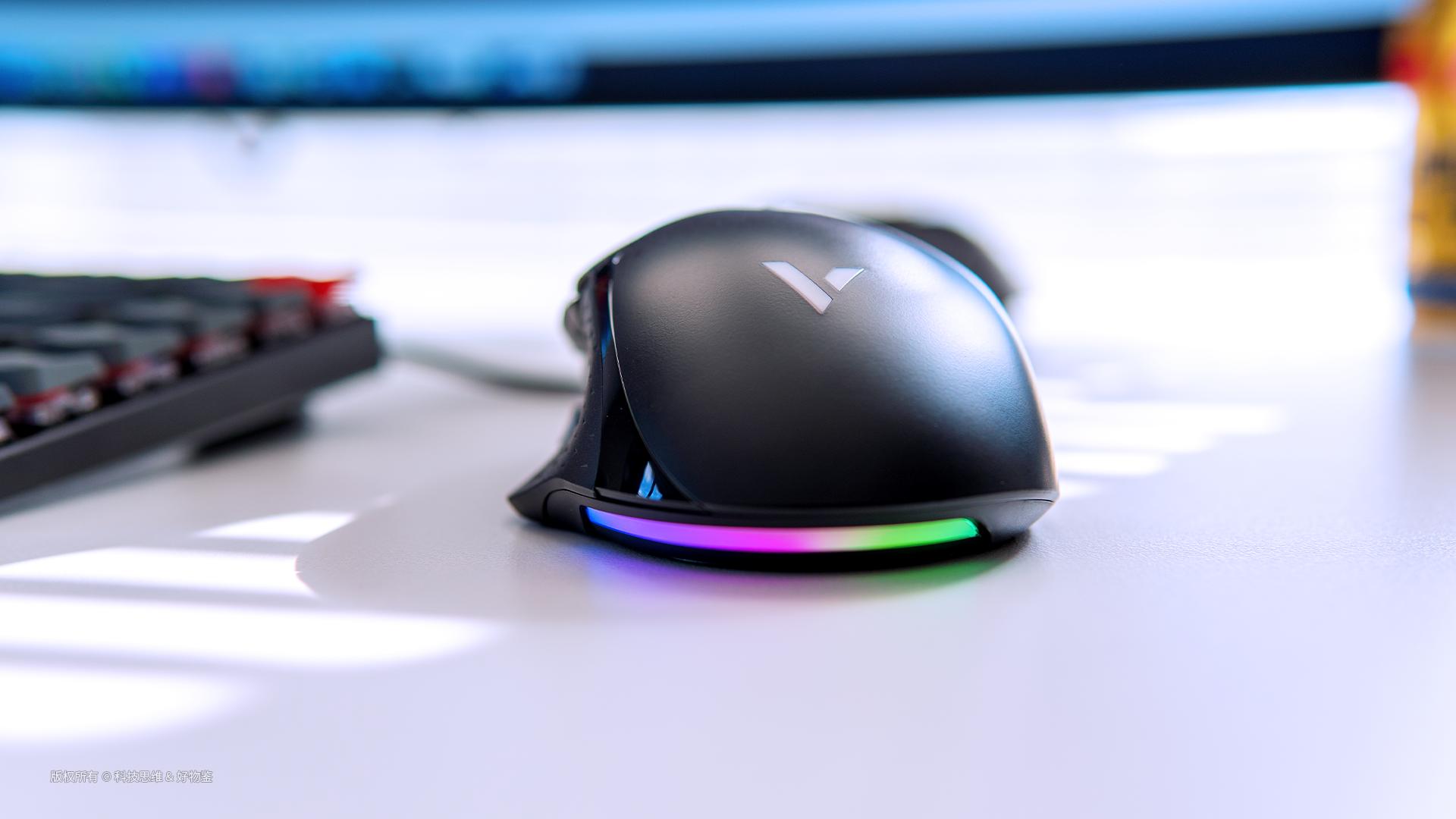 一款随心所欲的高效鼠标雷柏v330,雷柏VT300电竞游戏鼠标