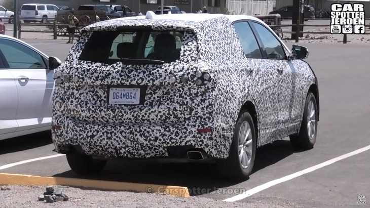 雪佛兰全新探界者申报图曝光,全新雪佛兰探界者发布