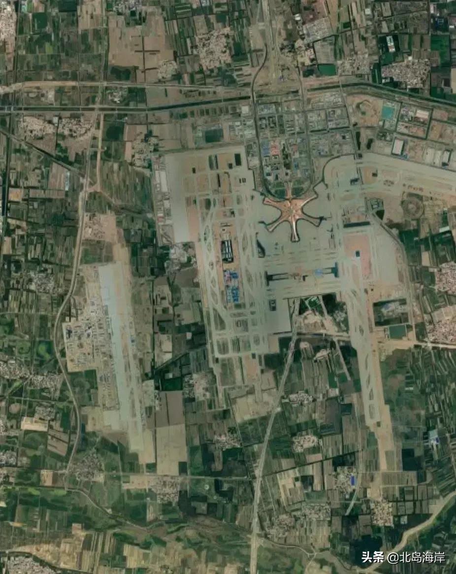北京大兴机场建设进度照片,北京大兴机场内部高清图片