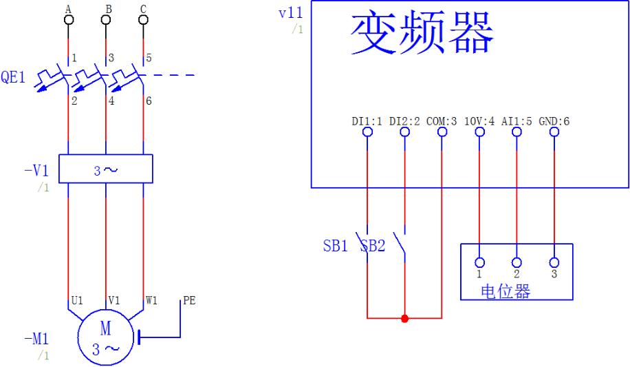 elt变频器调速,变频器模拟量调速