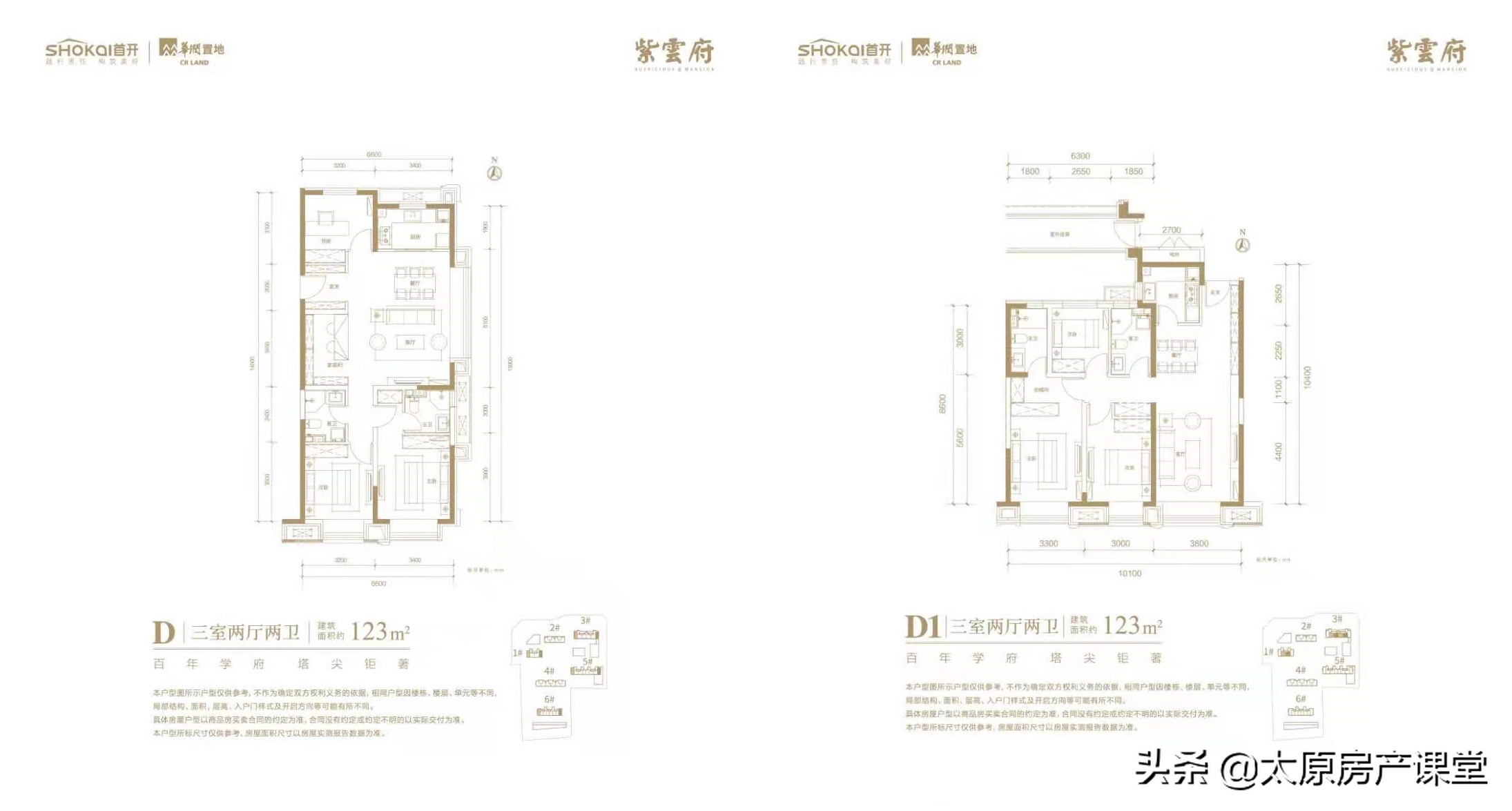 太原市心二虎，融创中心和紫雲府，你怎么选？