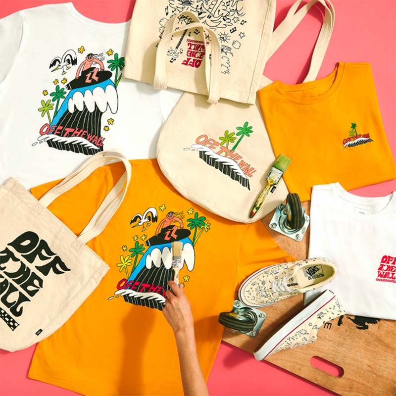 vans韩国艺术家,vans中国风插画