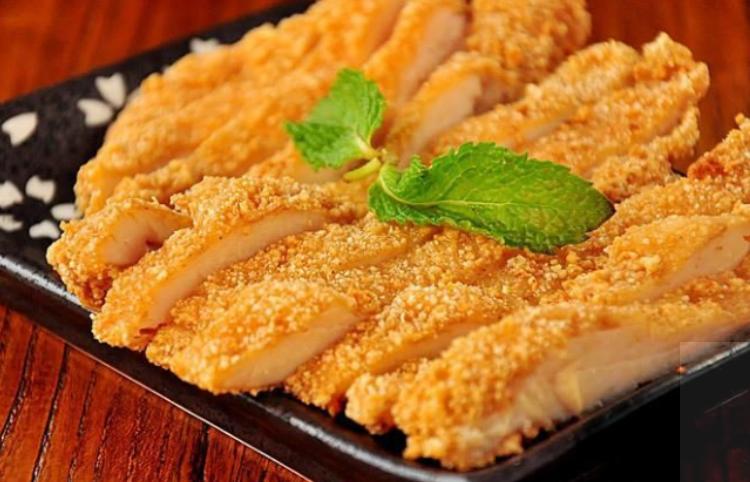 正宗鸡排做法不用面包糠,福必堡汉堡