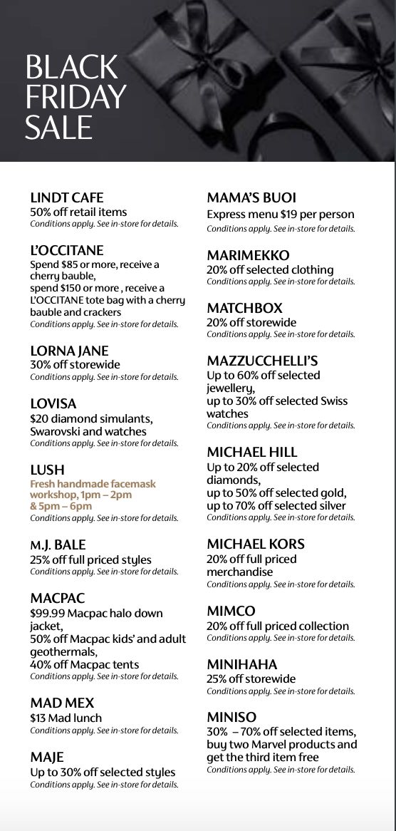 黑五打折都有什么,黑五最新优惠活动