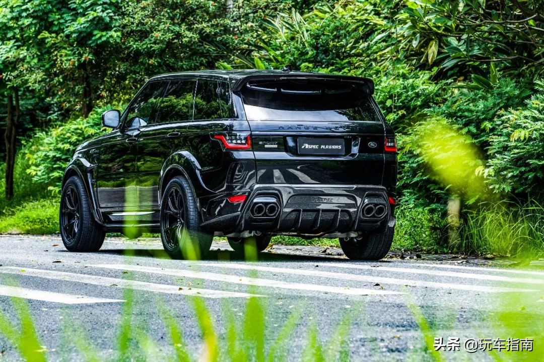 路虎揽胜改装碳纤维,路虎揽胜改装熏黑套件