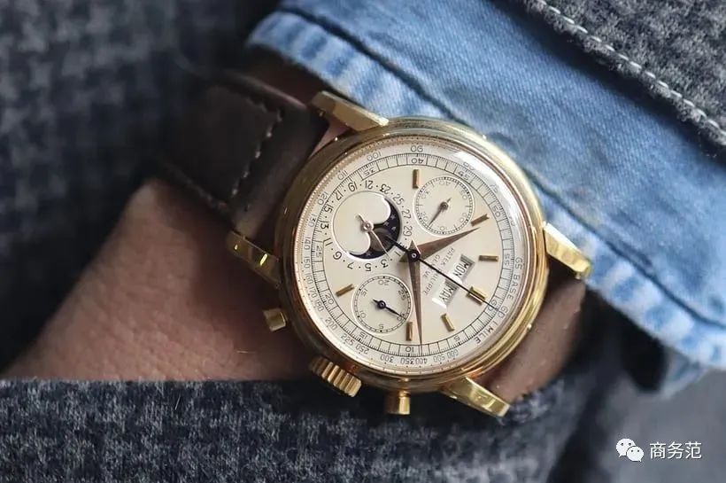 百达翡丽顶级古董黄金表,百达翡丽宝珀villeret系列