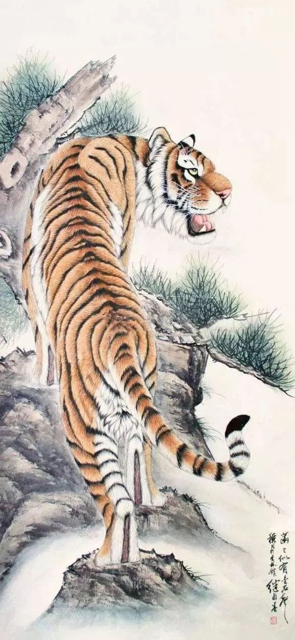 刘继卣老虎,刘继卣怎么画