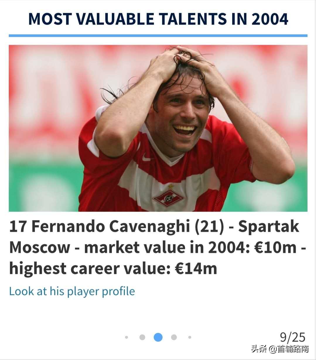 04年足球天才,04年足球新星