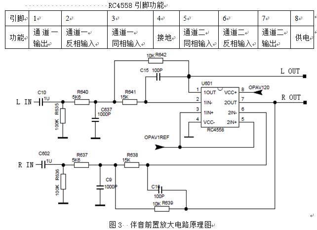 模拟信号处理电路,音频信号处理电路原理图