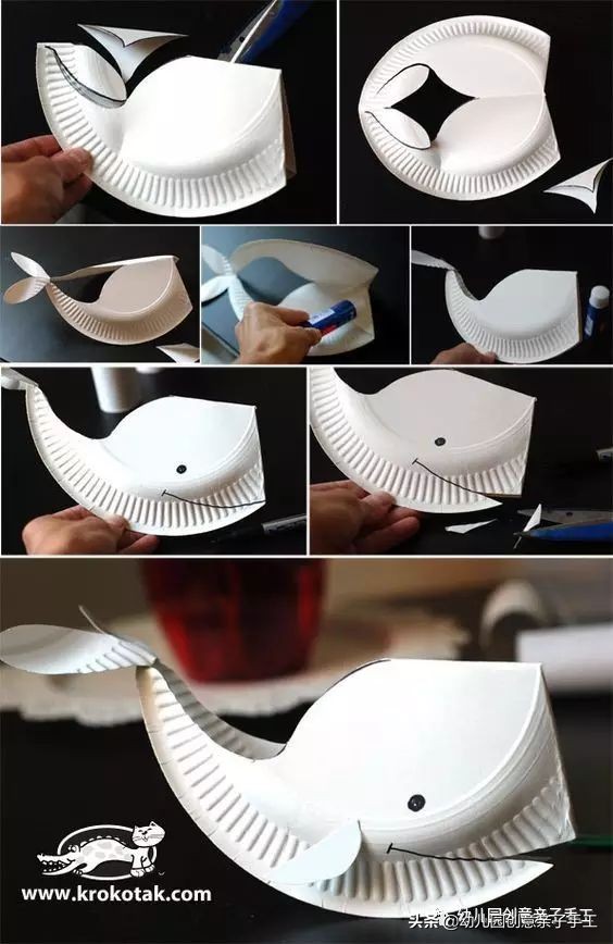 二十四节气纸盘手工制作春分,一次性纸盘手工制作大全视频