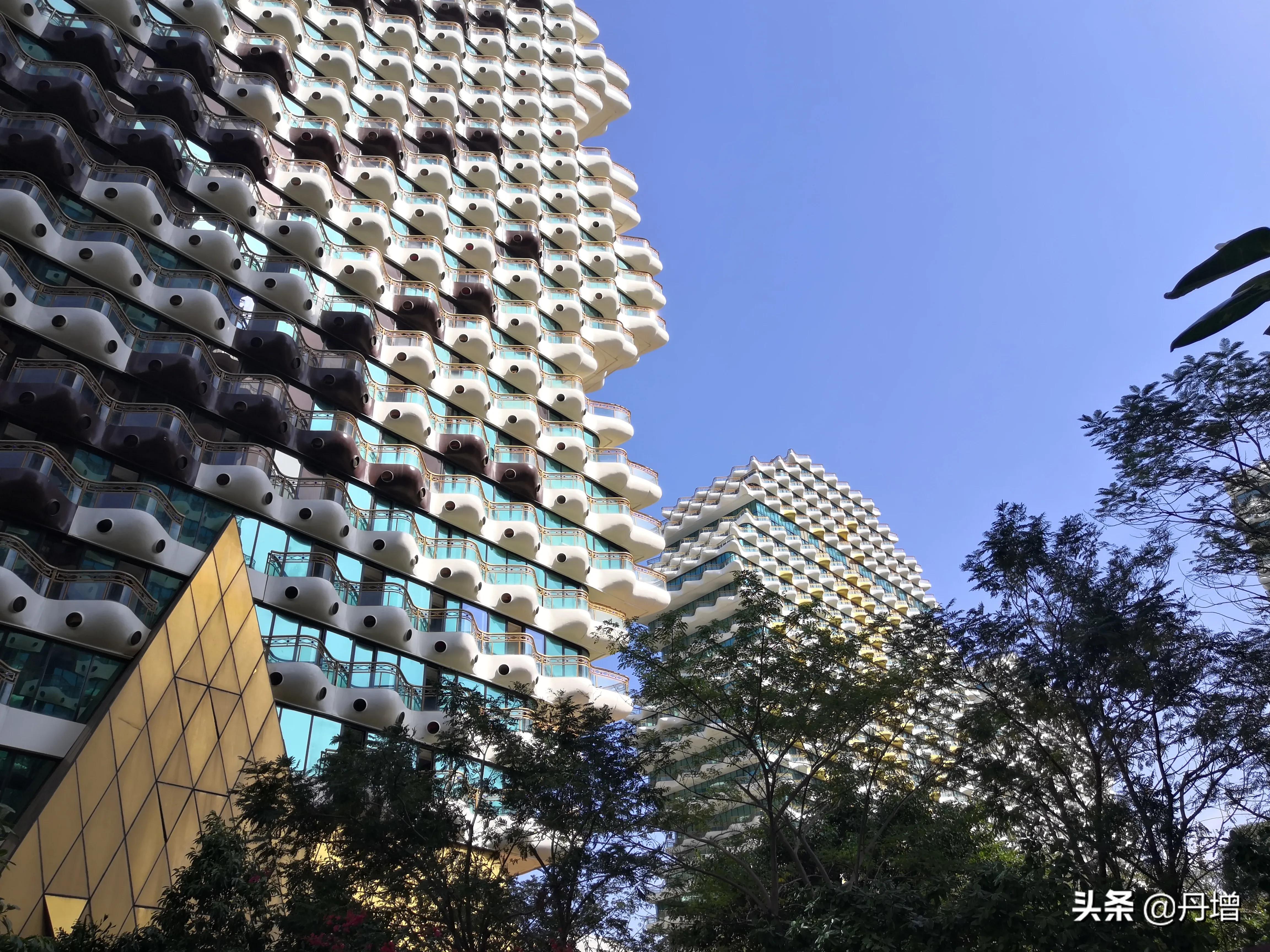 三亚美丽之冠酒店,三亚地标美丽之冠