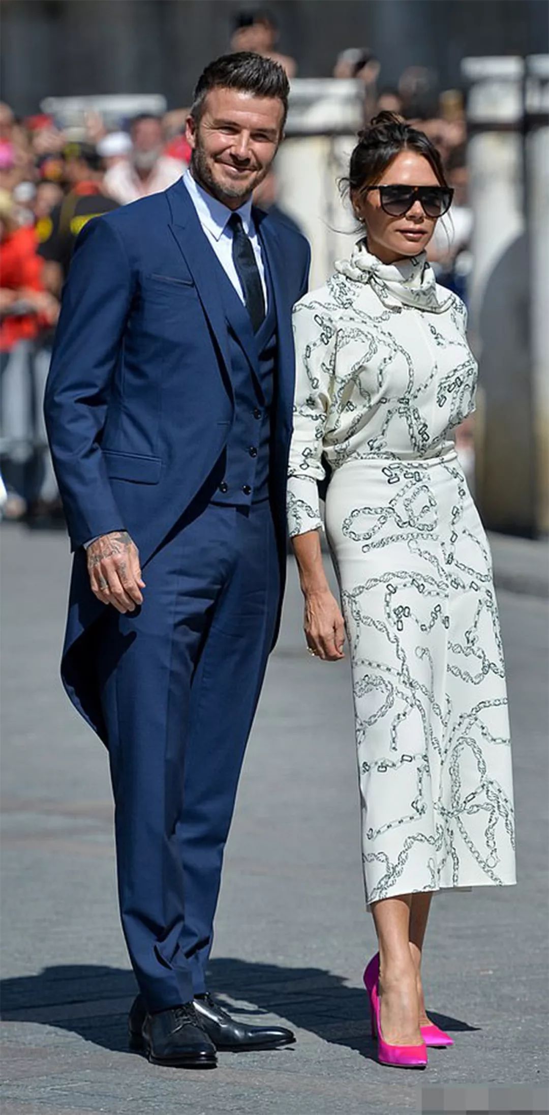 贝嫂和梅根,贝嫂与小贝