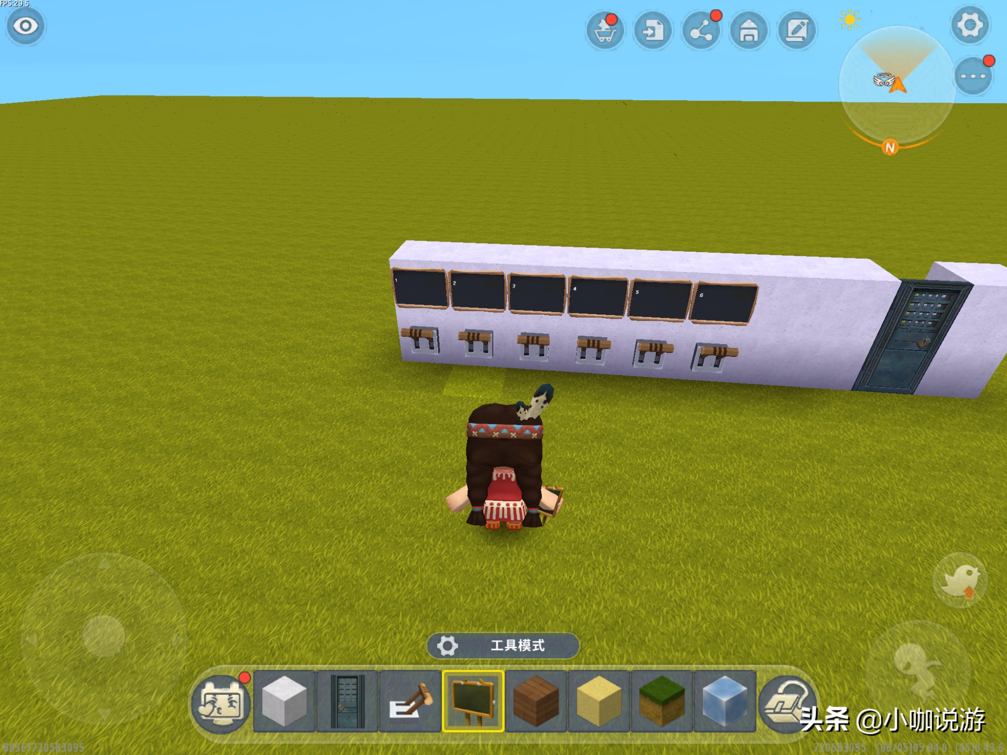 迷你世界高级密码门教学,迷你世界密码门是怎么搞的