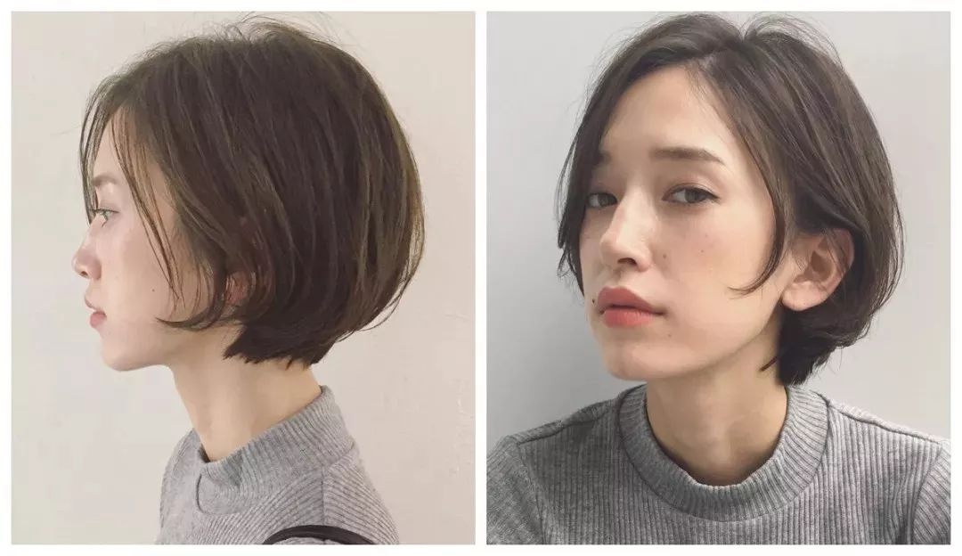 女生起床不用打理的气质发型,不想打理却又很好看的女生发型