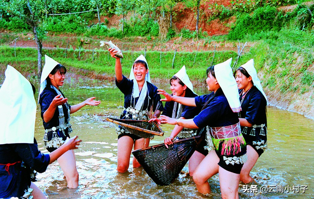 红河州最美哈尼族村寨,红河哈尼族千年梯田