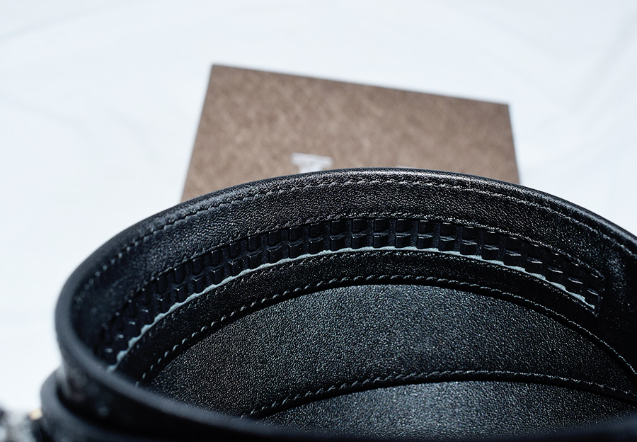 「验货」V.V.Brown鳄鱼皮皮带