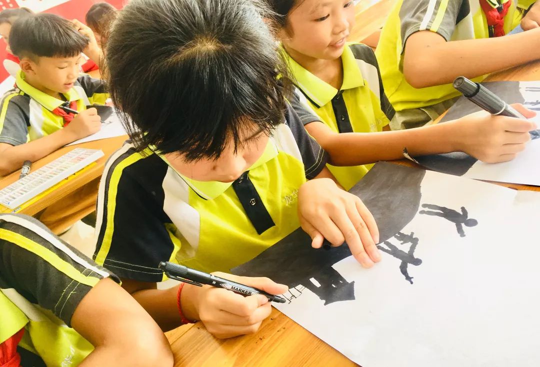 小学美术送教下乡美术课,送教下乡绘画