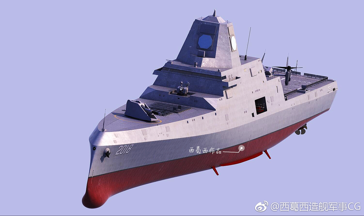 电磁炮激光炮055上有吗,055激光炮电磁炮反舰导弹