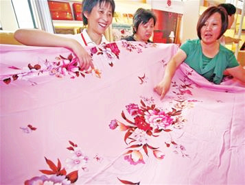 有历史的民国大花床单,民国老式床单畅销图案