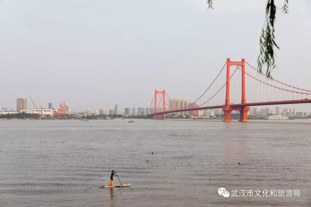 鹦鹉洲长江大桥桥下公园,汉阳鹦鹉洲长江大桥公园