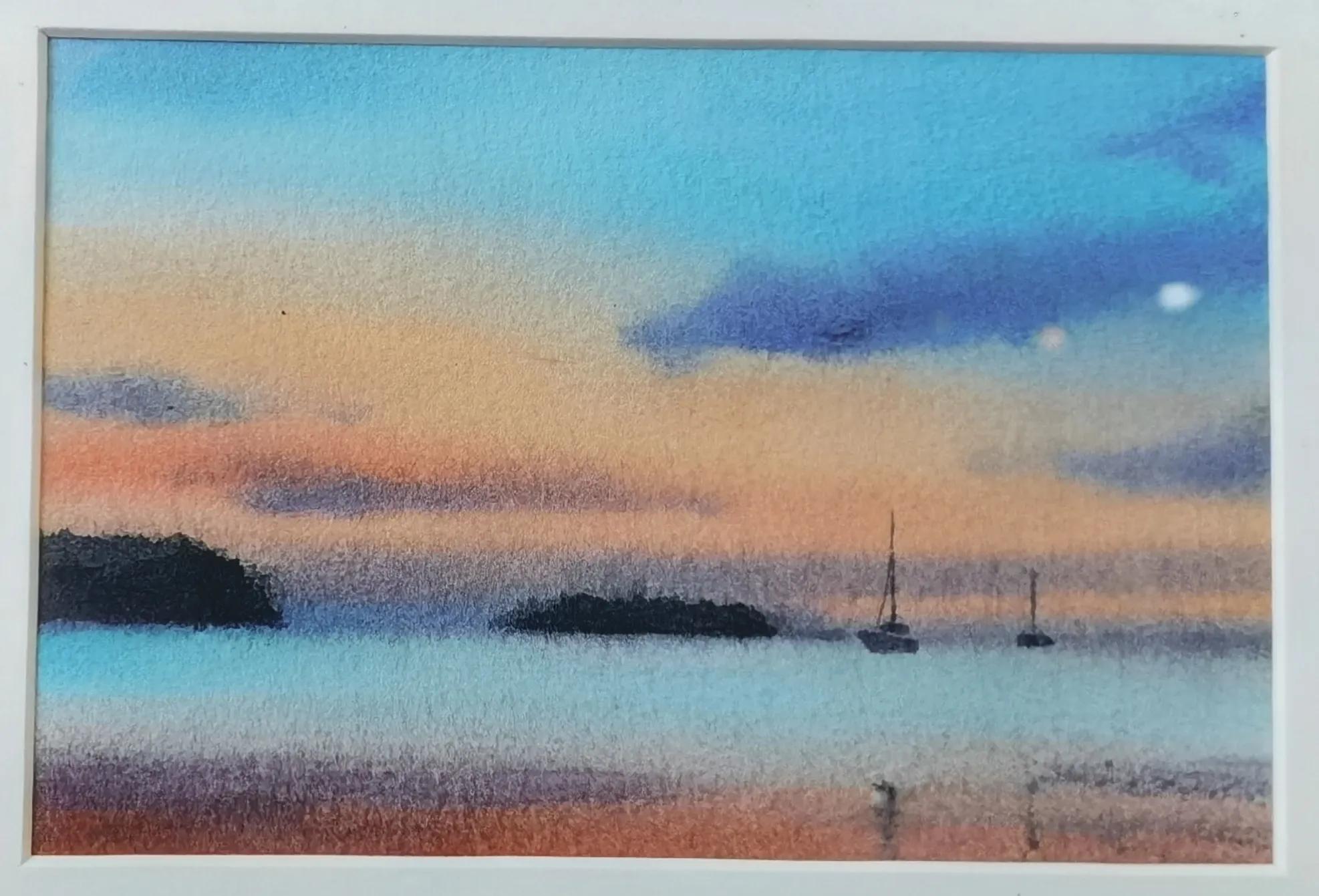 幸福原创绘画作品欣赏,幸福原创画作品