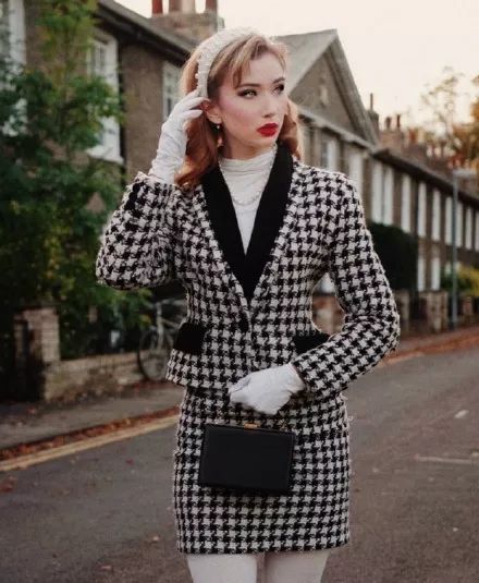 永不淘汰的格纹元素,格纹重塑经典复古摩登风强烈来袭