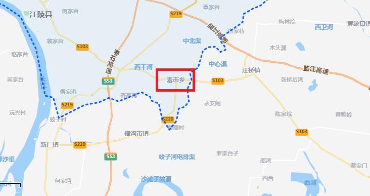 湖北江陵县面积,湖北江陵县各乡镇