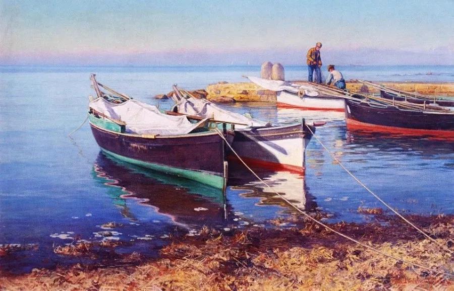 芬兰艺术家唯美人物油画,芬兰女性艺术家