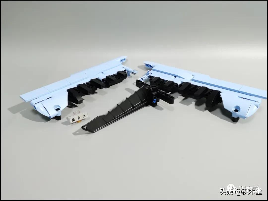 宇星模王13056拼装全过程,宇星模王积木开箱拼装过程