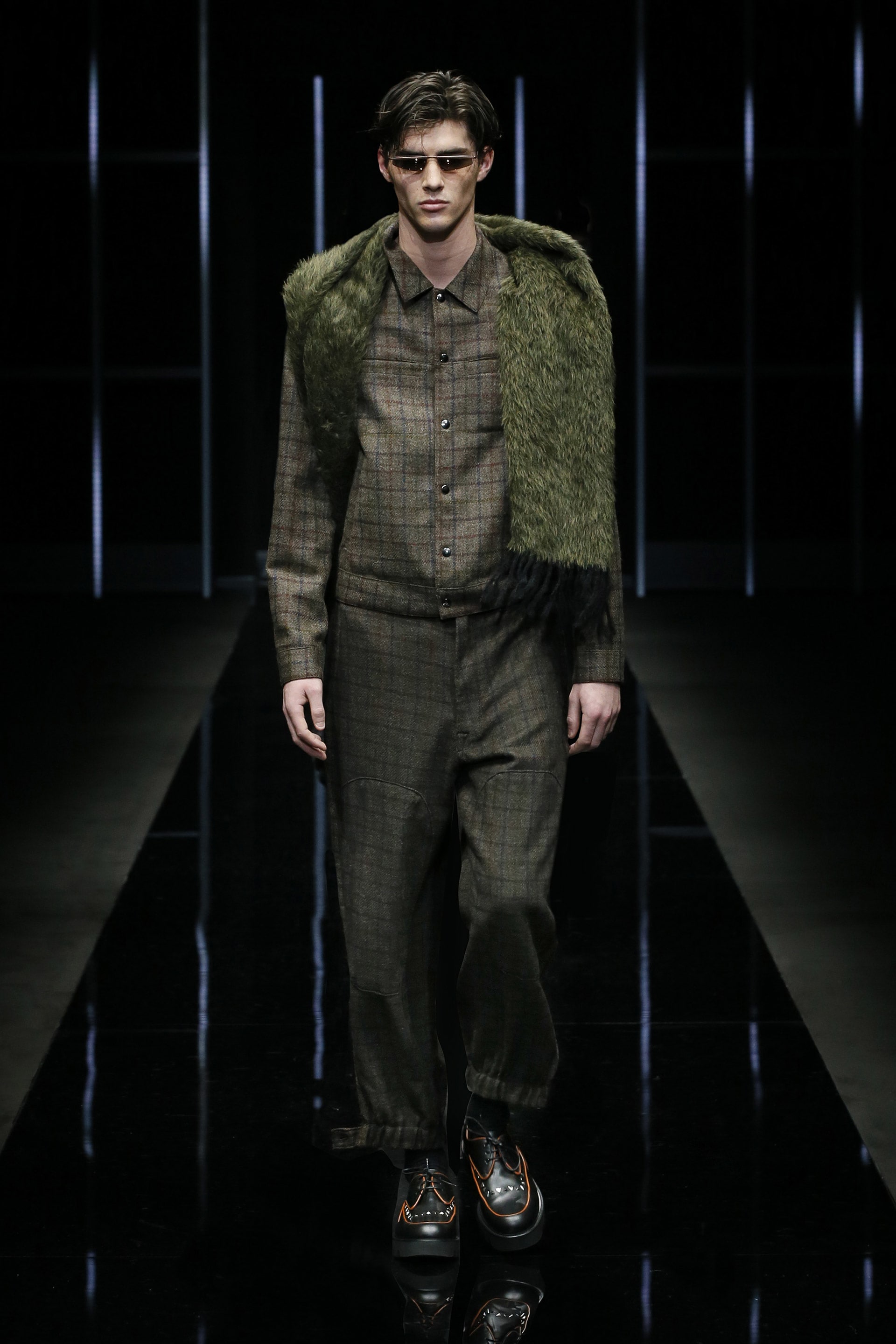 armani秀场男装秋冬2023,giorgioarmani男装胡歌