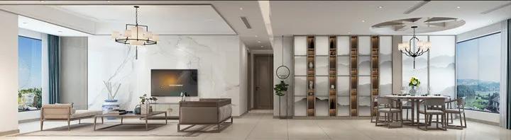 新中式极简轻奢风格别墅,新中式风格别墅自建房