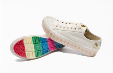 蜡笔小新和hellokitty联名款,kappa蜡笔小新联名可撕拉鞋怎么撕
