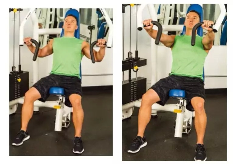 练胸的4个黄金动作健身房,女人在家练胸最有效的动作