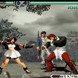 拳皇麻宫雅典娜的必杀技,拳皇麻宫雅典娜的必杀技动态图片